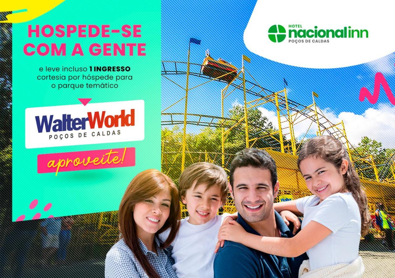 Hotel Nacional Inn Pocos De Caldas - Lazer Completo E Gastronomia No Centro Εξωτερικό φωτογραφία